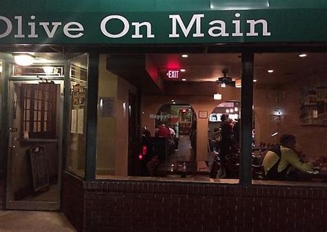 Olive on main  We serve dinner Wednesday through Sunday from 5:30pm